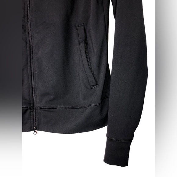 Grand Prix Riding Apparel Black Fitted Zip Up Lightweight Jacket Size Small - Picture 2 of 9